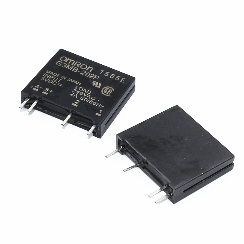 5 шт. релейный модуль G3MB-202P G3MB 202P DC-AC PCB SSR In 5V DC Out 240V AC 2A твердотельный релейный модуль