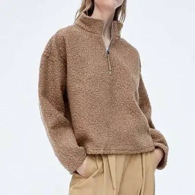 

women fashion 2018 autumn new lamb coat Sherpa