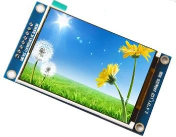 

2.4 inch 8PIN SPI HD Color TFT LCD Module ILI9341 Drive IC 240*320 No Touch