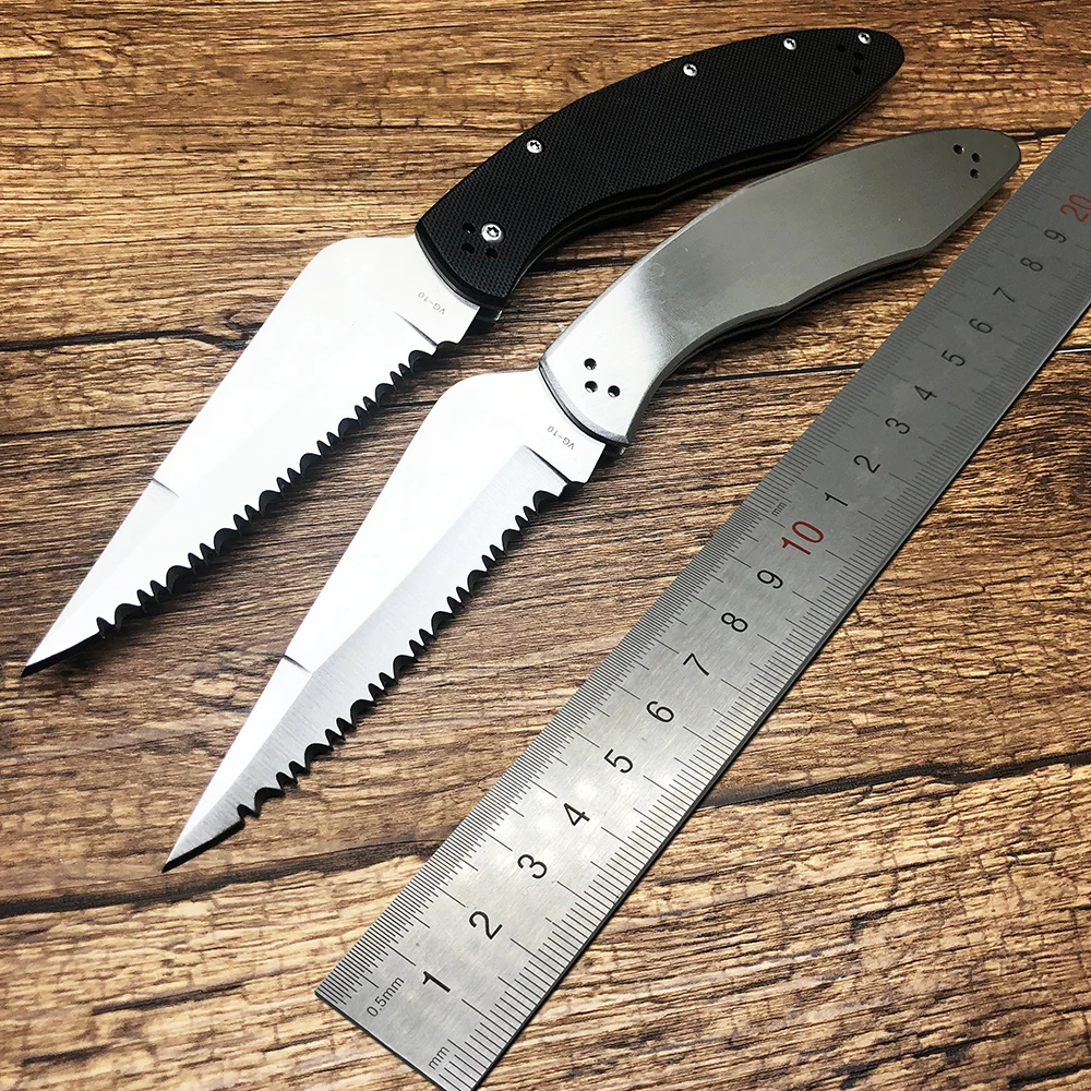 

BMT EDC Knife C07 POLICE VG-10 blade Folding knife Camping Hunting Survival Tactical Rescue Multi Tool Self-defense Knives