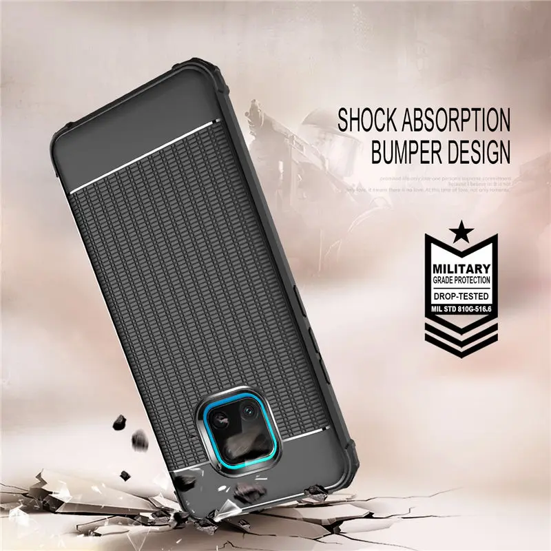 Case FOR Huawei P20 lite Mate 20 Lite Silicone Cover FOR Y5 Y7 2018 NOVA 3I Hono 8X Hard Protective TPU Mate 20 Pro NOVA 3 Coque (10)
