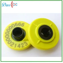 ISO11784/5 FDX-B EM4305 длинный диапазон 134,2 кГц rfid ушные метки для животных для управления коровой овцы