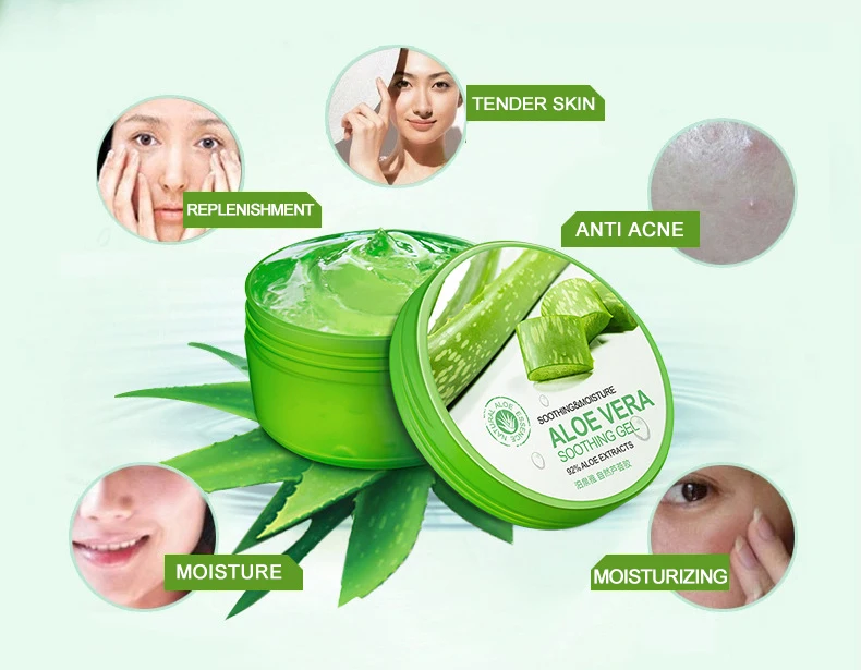 Beli Korea Otsale Alami Aloe Vera Gel Perawatan Jerawat Pelembab Pemutih Kulit Bekas Luka Removal Aloe Facial Cream 200 Ml