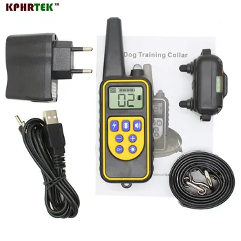 

Wholesale 70 pcs/lot 800 meters Remote Dog Training Collar Rechargeable and waterproof KPHRTEK KP-DT01 880