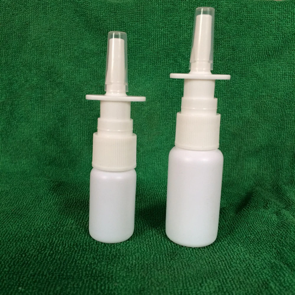 Buy 2Pcs/Lot 30ml White Empty Plastic Nasal Spray
