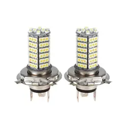 2X автомобиля H4 120 светодио дный 3528 SMD ксеноновые Белый туман фары глава лампа 12 В