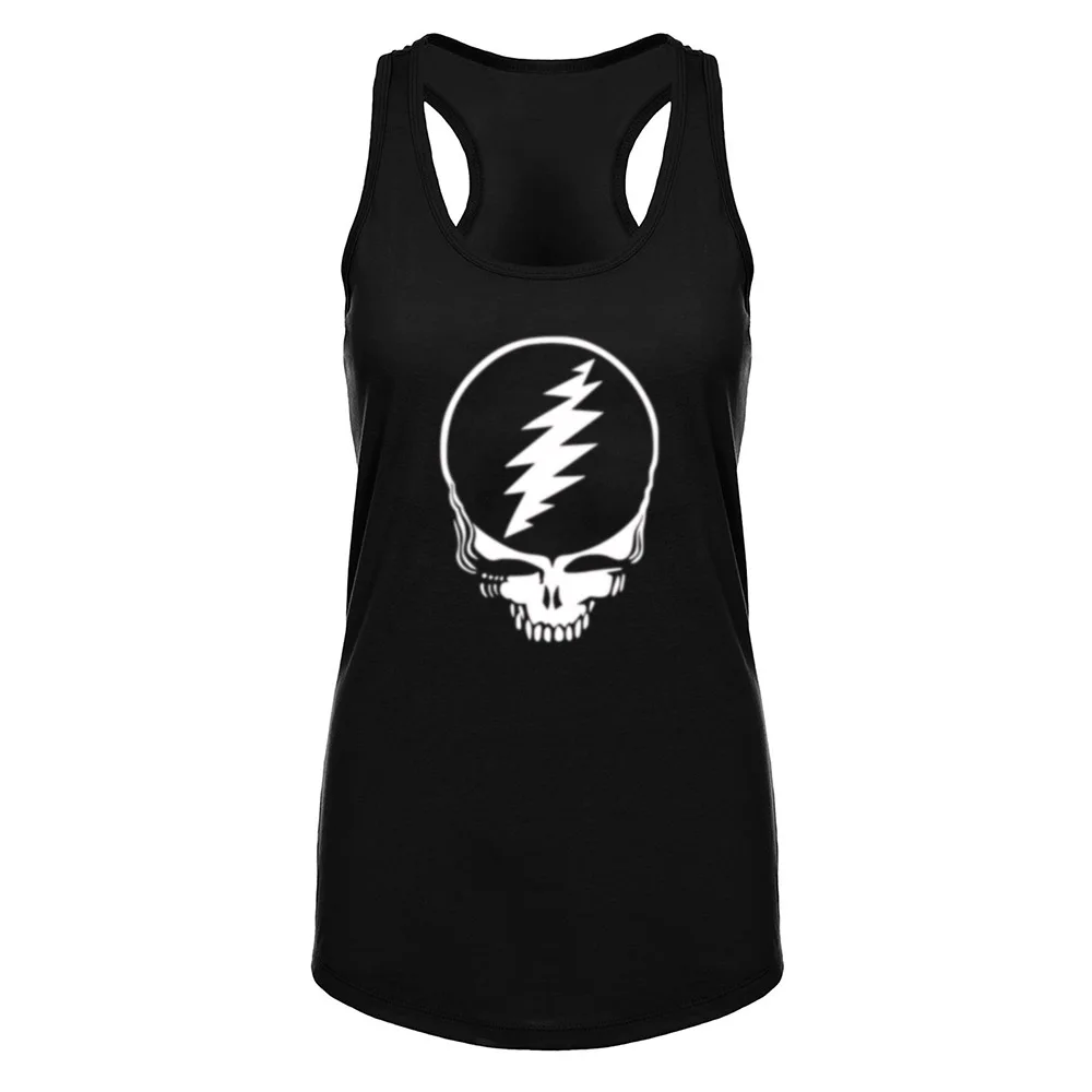 Womens Grateful Dead Steal Your Face Workout Racerback