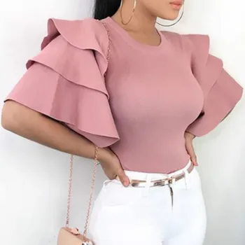 

Fashion Ladies Summer Casual Blouse Tops Shirt