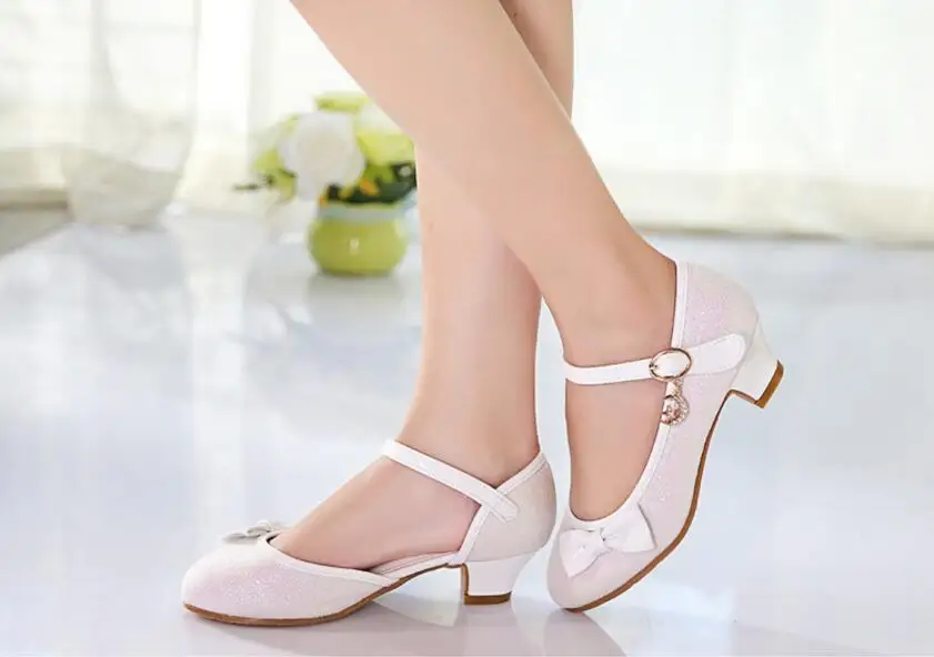 Girls high-heeled shoes-15