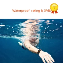 Цвет oled-экран Smart Band swimmable сердечного ритма Мониторы push WhatsApp линии сообщение браслет для IPhone X
