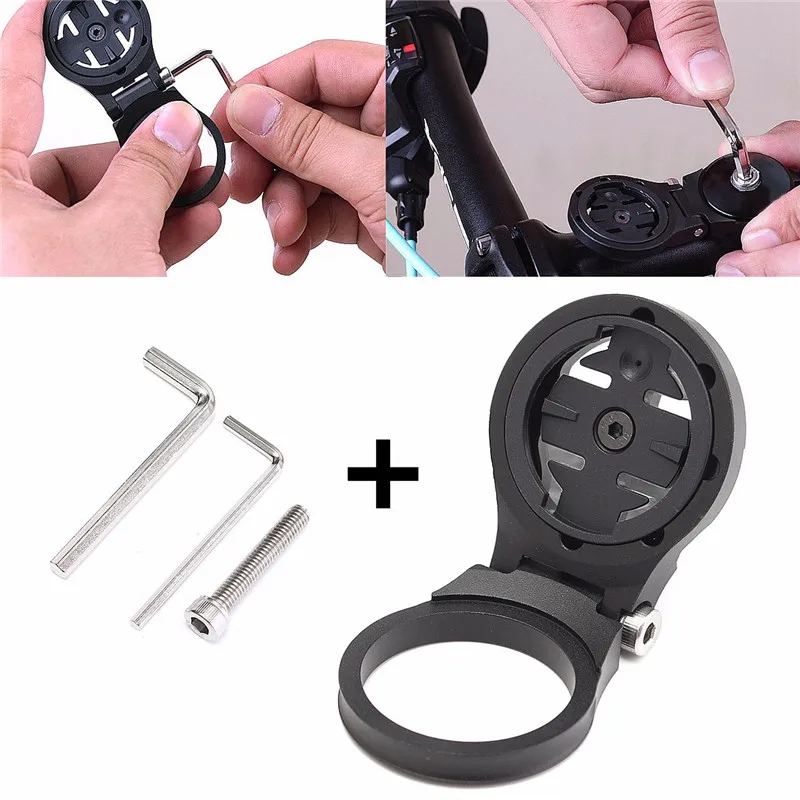 

Bicycle Handlebar Seatpost Fixed Stem Mount For Garmin Edge Quarter Turn Type