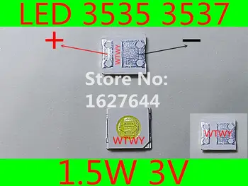 

500pcs Original and new For COREACH LED 3535 3537 LED Backlight 1.5W 3V 110LM Cool white for LED LCD TV Backlight Application
