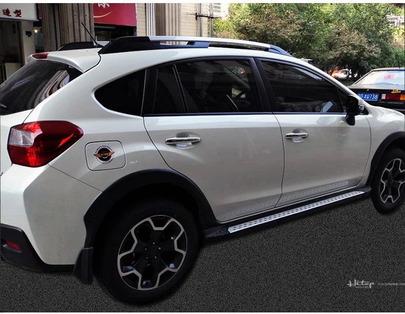 Беговая плата nerf bar боковая ступенька для Subaru XV old Crosstrek 2012 2017 Новейшая модель