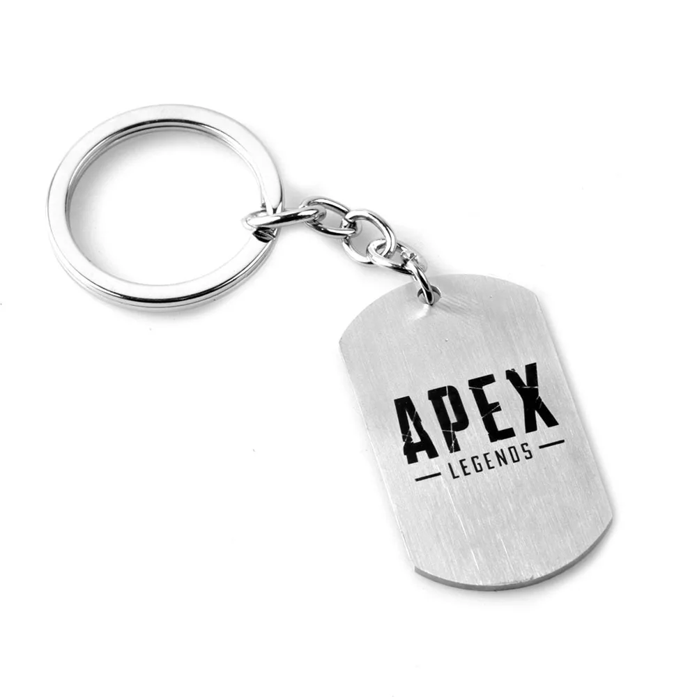 10 шт./лот хит игра Apex legends брелок ожерелье из нержавеющей стали гравировка