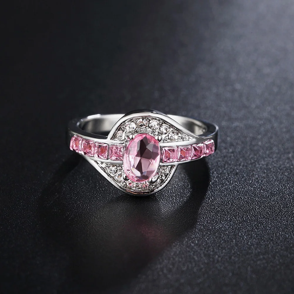 SIZE6-12, красивое, красивое, модное, свадебное кольцо, вечерние, белое, золотое, серебряное, хорошее, женское, Кристальное, женское кольцо, ювелирное изделие LR070