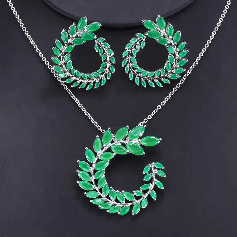Emerald Jewelry Set3