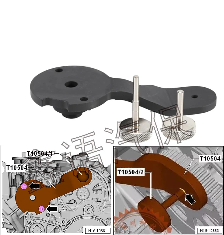 Сделано в Тайване для двигателей VW Audi Golf 1 2 4 T EA211 T10504 |