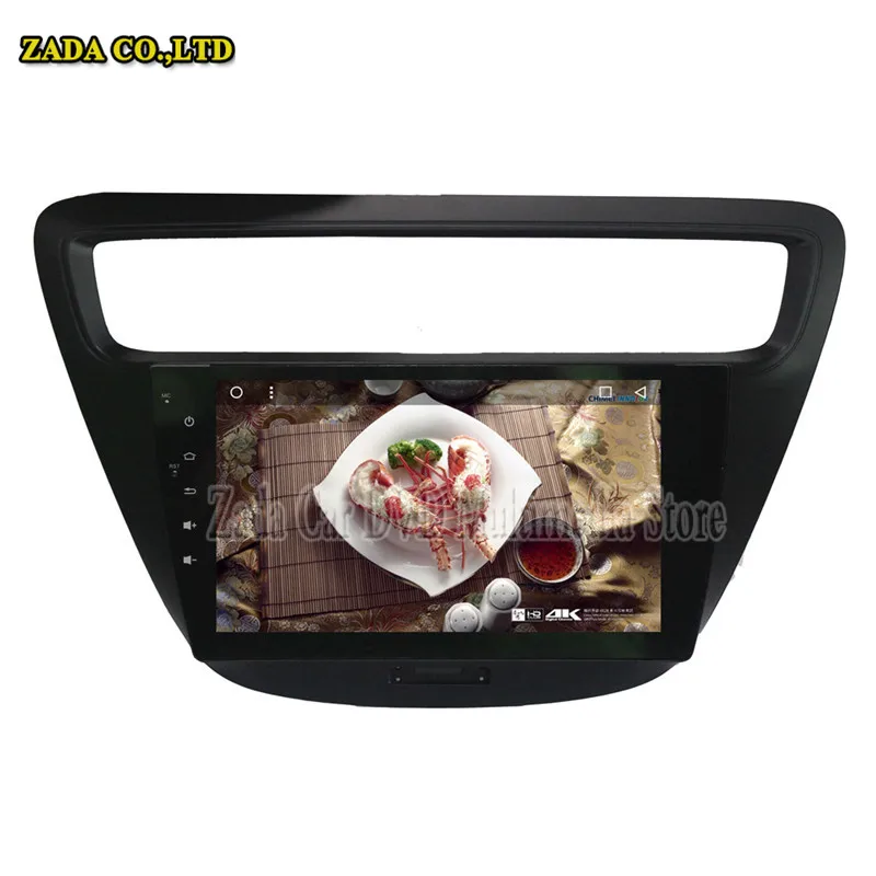 Top NaviTopia 9inch Octa Core Android 8.1 Car DVD Player For Chevrolet Lova RV 2015 Car Electronics GPS Navigation System 9