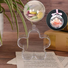 1 шт. в форме цветка DIY инструмент для купания, аксессуары, креативная форма DIY, прозрачная Пластиковая форма для ванны