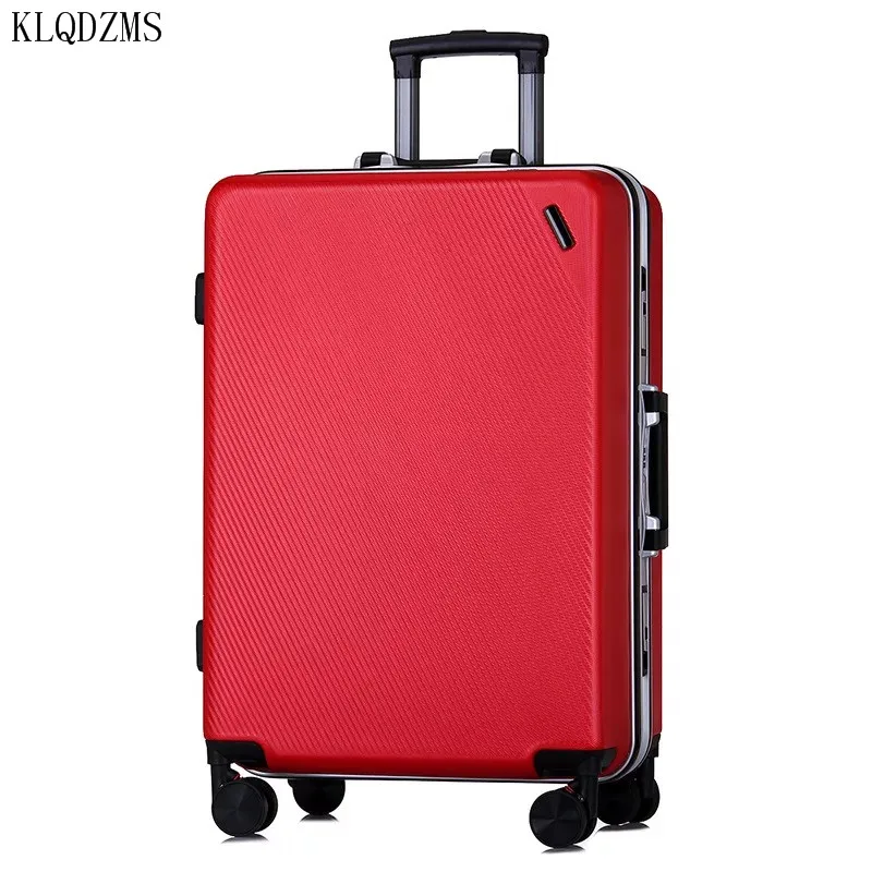 KLQDZMS 20/24 дюймовый модный ABS + PC Вертушка для багажа женская сумка на колесиках