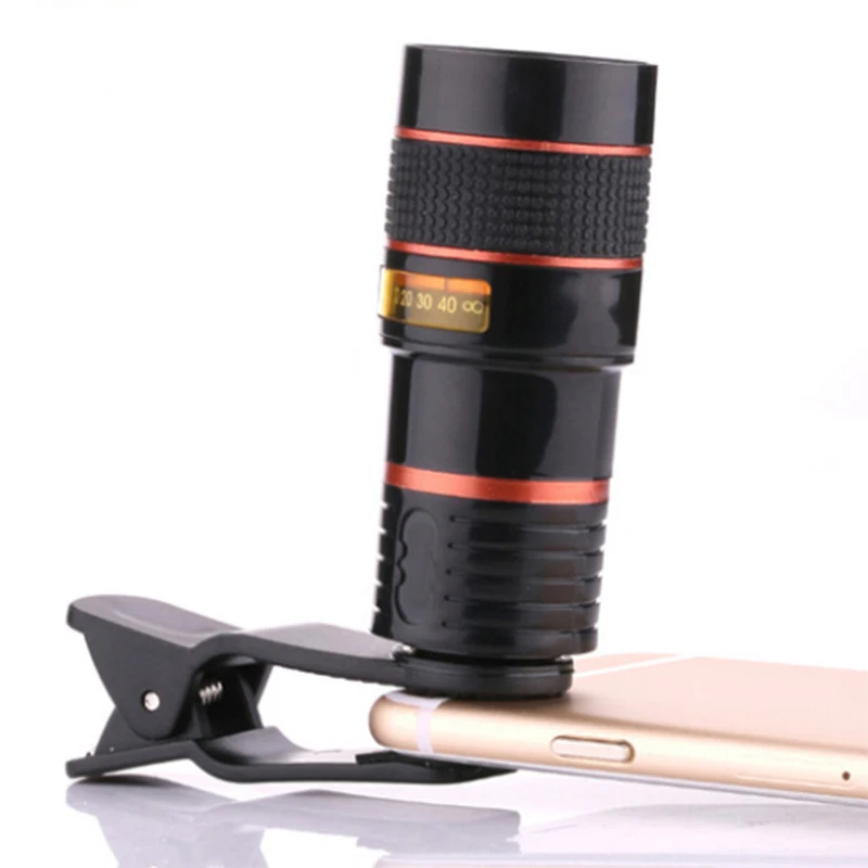 bilder für Universal 8 mal tele zoom len handy-objektiv für lange abstandseintragfaden reise für iphone 6 7 plus für samsung huawei bilder für Universal 8 mal tele zoom len handy-objektiv für lange abstandseintragfaden reise für iphone 6 7 plus für samsung huawei