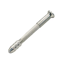 Высококачественный Мини карманный микро алюминиевый ручной сверлильный патрон Завитый микро бит Инструменты для ремонта HR