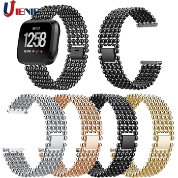 

For Fitbit Versa Alloy Watch Band Replacement Wristbands Strap Smart Bracelet Replacement Watch Band for Fitbit Versa Watchband