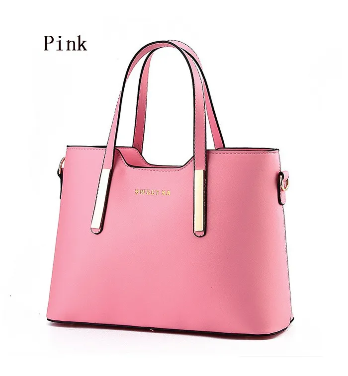 Pink handbag