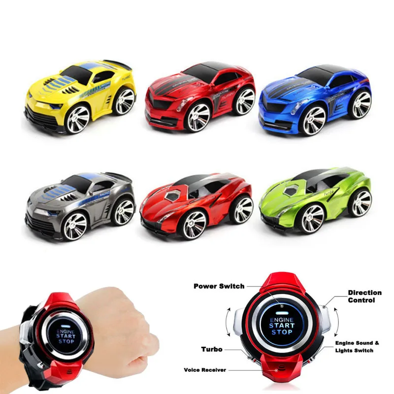 Speed 2.4G Smart Watch RC Car Voice Command Remote Control Racer Competitive Games Toy for Children Potencia Bicicleta Carretera Speed 2.4G Smart Watch RC Car Voice Command Remote Control Racer Competitive Games Toy for Children Potencia Bicicleta Carretera