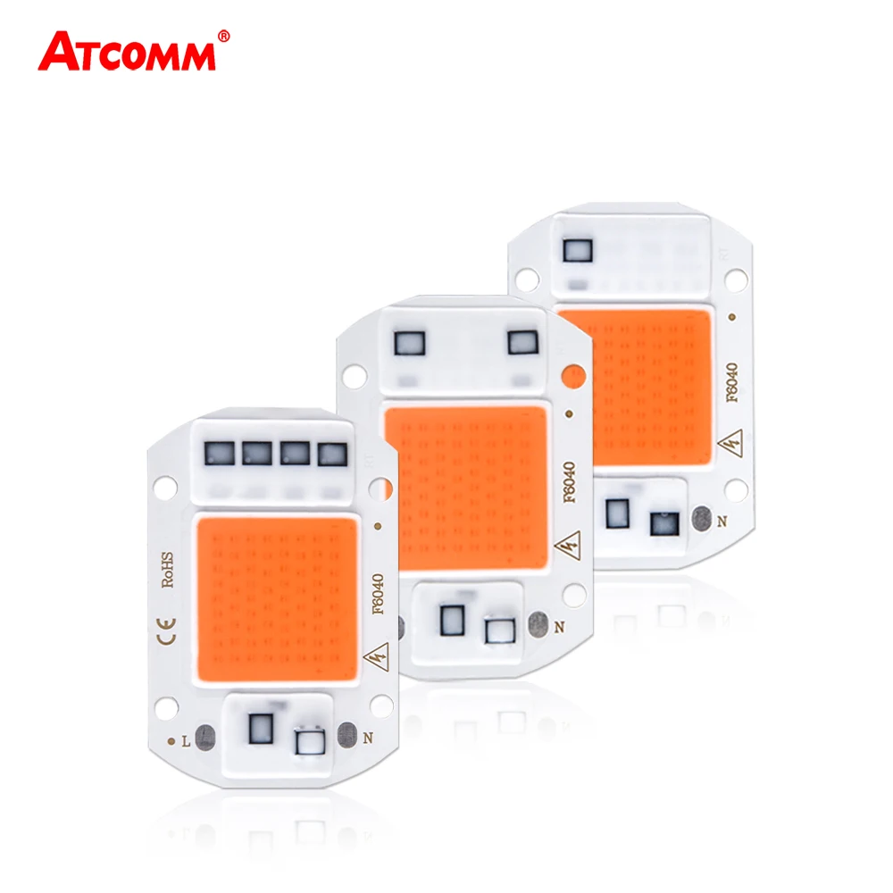 Светодиодные фитолампы полного спектра 10 Вт 20 30 50 110 В 220 В|Промышленные LED-лампы| |