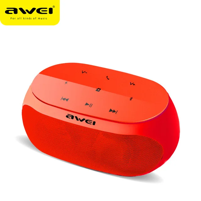 Наушники вкладыши AWEI Y200 портативная bluetooth колонка динамики мини сабвуфер карты