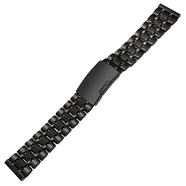 22 мм ремешок для часов из нержавеющей стали+ металлические зажимы+ инструмент для samsung gear S3 Classic Frontier Watch Band браслет с изогнутым концом
