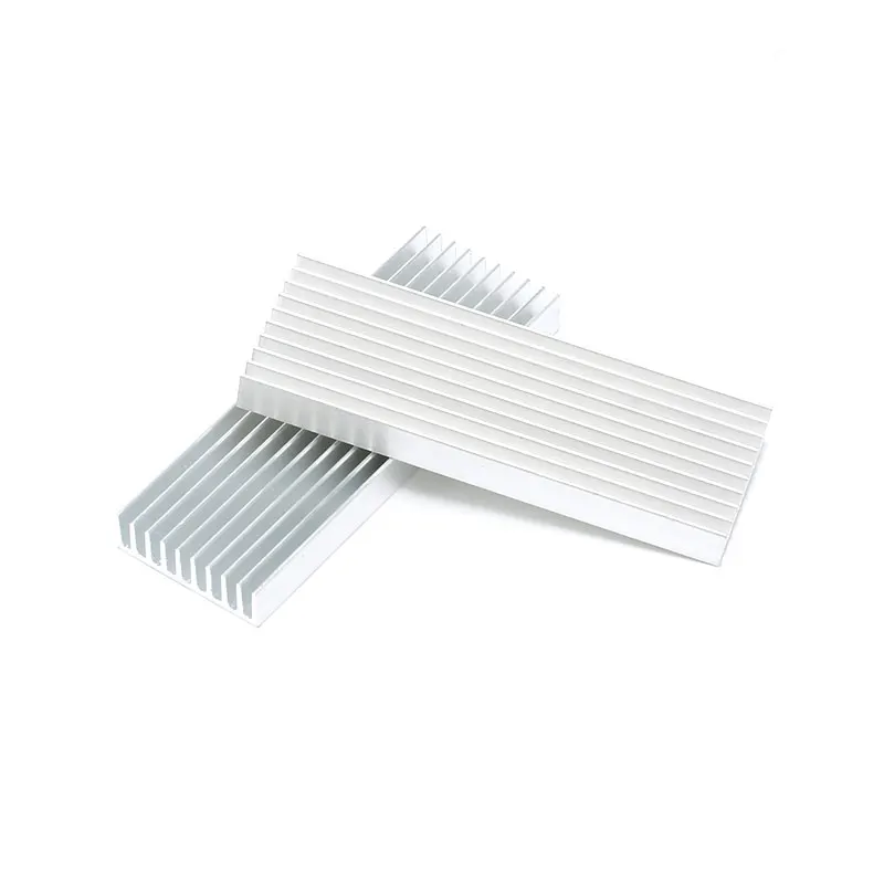 10 pcs 1003510mm Heatsink Cooler Cooling Fin Aluminum Radiator Heat Sink for LED, Power IC Transistor, Module PBC 100X35X10mm (3)