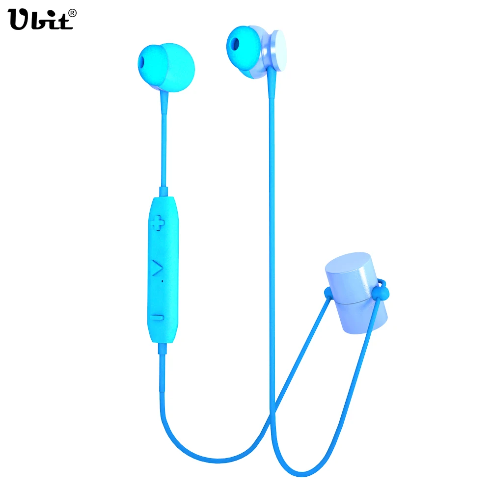 

Ubit HSY-1 Bluetooth Earphone Sports Wireless Headphones Stereo Magnetic Bluetooth Headset for Phone Xiaomi iPhone Android IOS