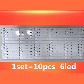 

1set=10pcs 48CM 6leds LED backlight bar for 49E350E 49E3500 49E6090 5800-W49001-1P00/2P00