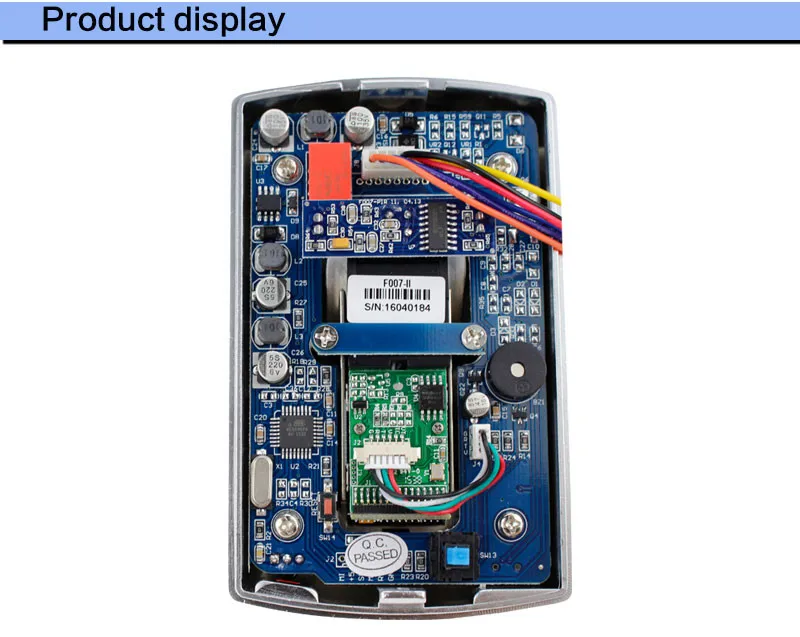 Новейшая Высококачественная F007 машина контроля доступа по отпечаткам пальцев электрические дверные замки Входная защита от отпечатков пальцев контроллер