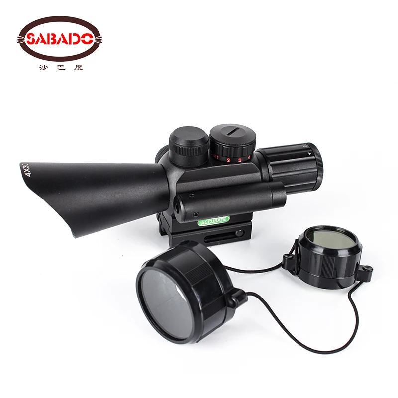 

Hunting Range 4X30 semiautomatic standard rifle Laser aiming Aiming sighting device Air Soft Sight Tactical Sighting Telescope