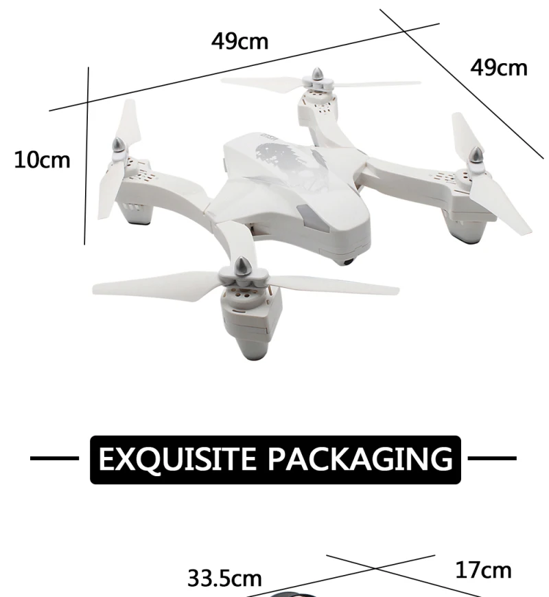 Новейшие GPS позиционированием WI-FI с антенной FPV р/у Дрон вертолет 2,4G 2.0MP 5.0MP HD Камера 50 см большой гоночный для квадрокоптера