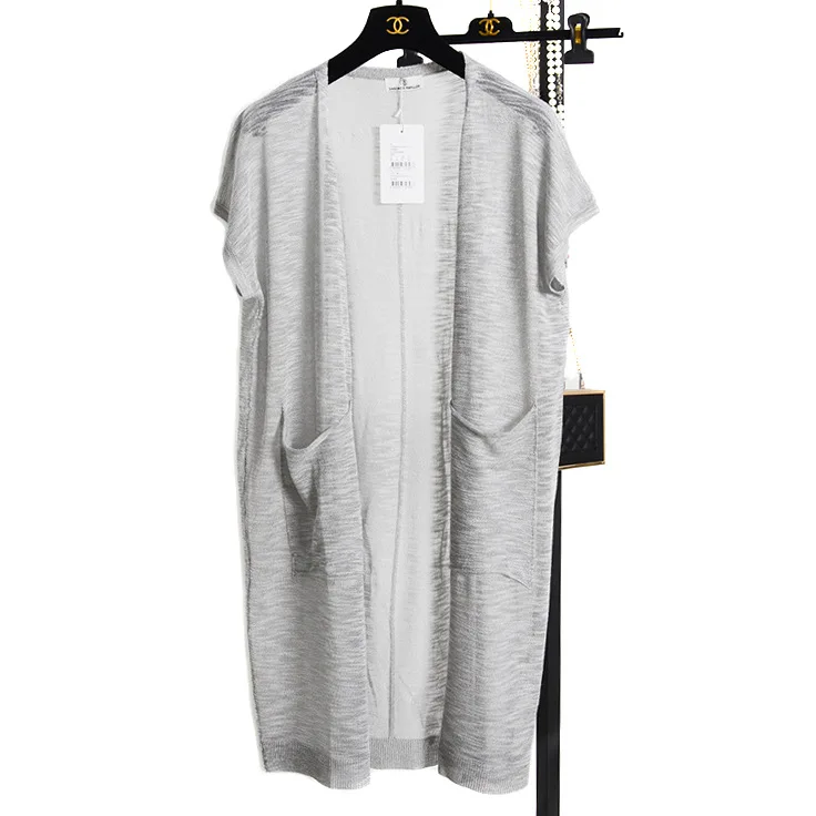 short sleeve long cardigans for summer