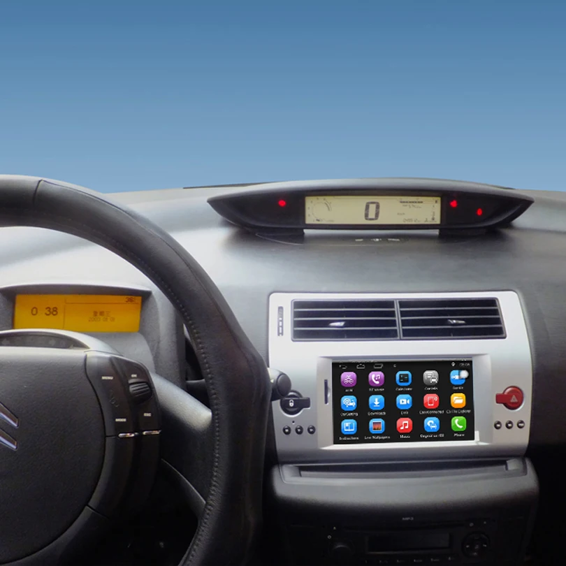 

Upgraded Original Car Radio Player Suit to Citroen C-Quatre C4/Triomphe Car Video Player Built in WiFi GPS Navigation Bluetooth