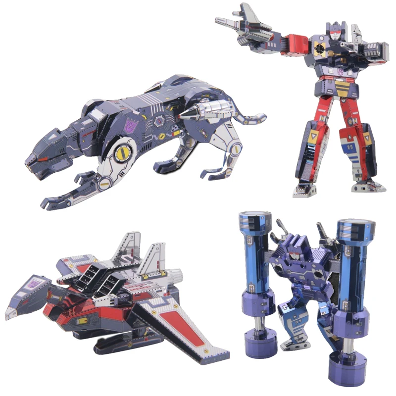  2019 MU 3D Metal Puzzle Tape force model DIY 3D Laser Cut Assemble Jigsaw Toys Desktop decoration G