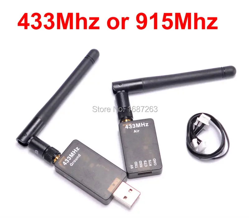 

3DRobotics 3DR Radio 915Mhz 915 / 433Mhz 433 100mW / 500mW Telemetry Kit for Standard Version APM 2.6 APM2.8 Pixhawk 2.4.8 PX4