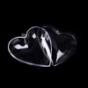 Hot selling 2Pcs 65/80mm Heart Shape DIY Clear Plastic Bath Bomb Mould Acrylic Mold 6