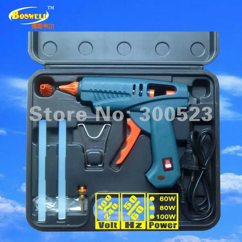 ФОТО Tools Kit: EU plug 100 watt ON/OFF hot melt glue gun, adhesive gun