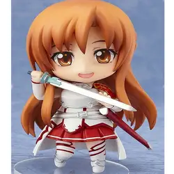 4 дюйма Новый Меч Искусство Интернет Асуна #283 Nendoroid SAO 10 см фигурка аниме из ПВХ Коллекция коробочный Горячая Симпатичные куклы коробка J95