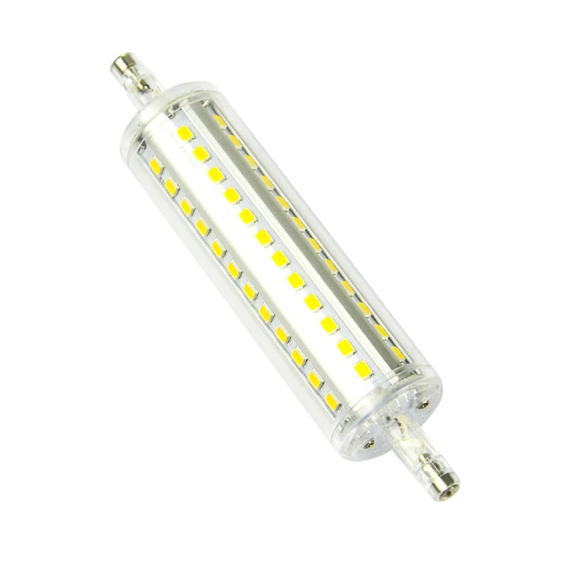 Новый R7S светодиодный светильник 5W 10W SMD 2835 78 мм 118 лампочка AC90 260V заменить