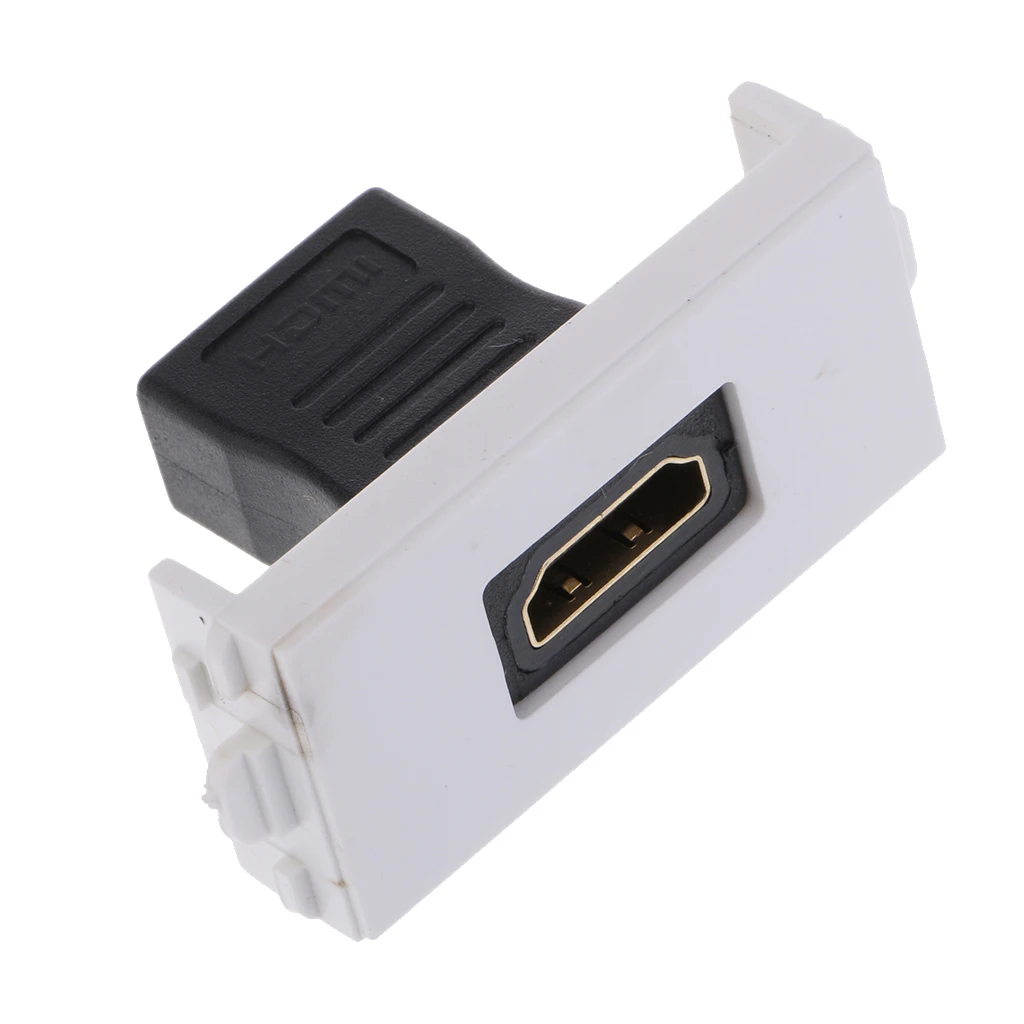 HDMI настенная розетка модуль без разъема для ПК AV ТВ в прямом эфире|Панель| |