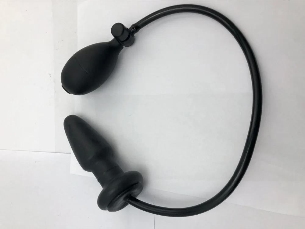 Inflatable anal plug (12)