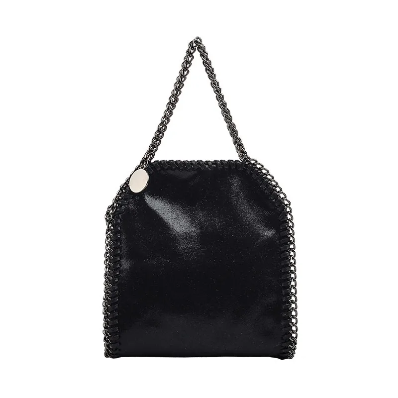 

IMIDO 2018 Brand Designer New PVC Chain Female Models Fashion Hand Weaving Shoulder Portable Diagonal HandBag Fashion Shopping