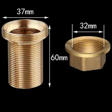 Медь кухонная раковина кран горячей и холодной воды аксессуары база фиксированной ногой винт гайка 30 плюс нити